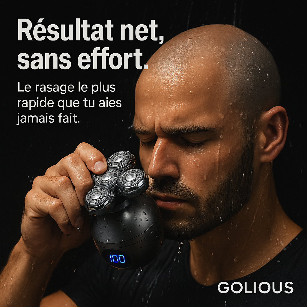 GOLIOUS ONE™ Rasoir électrique7D étanche