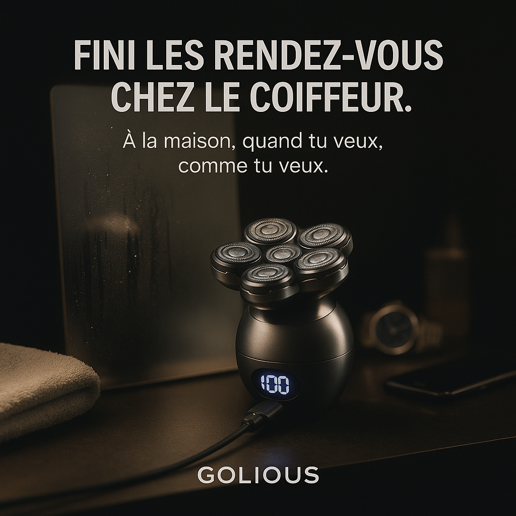 GOLIOUS ONE™ Rasoir électrique7D étanche
